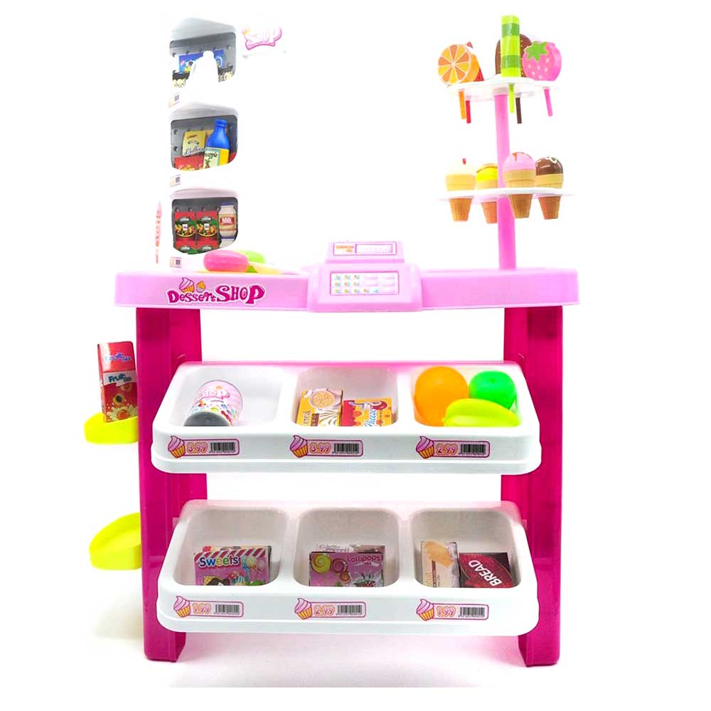 Dessert Shop 40 piece Luxury Supermarket Grocery Playset