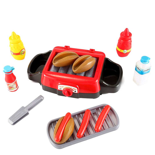 Hot Dog Roller Grill Pretend Food Playset