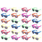 24 Pc Neon Kids Sunglasses G8Central