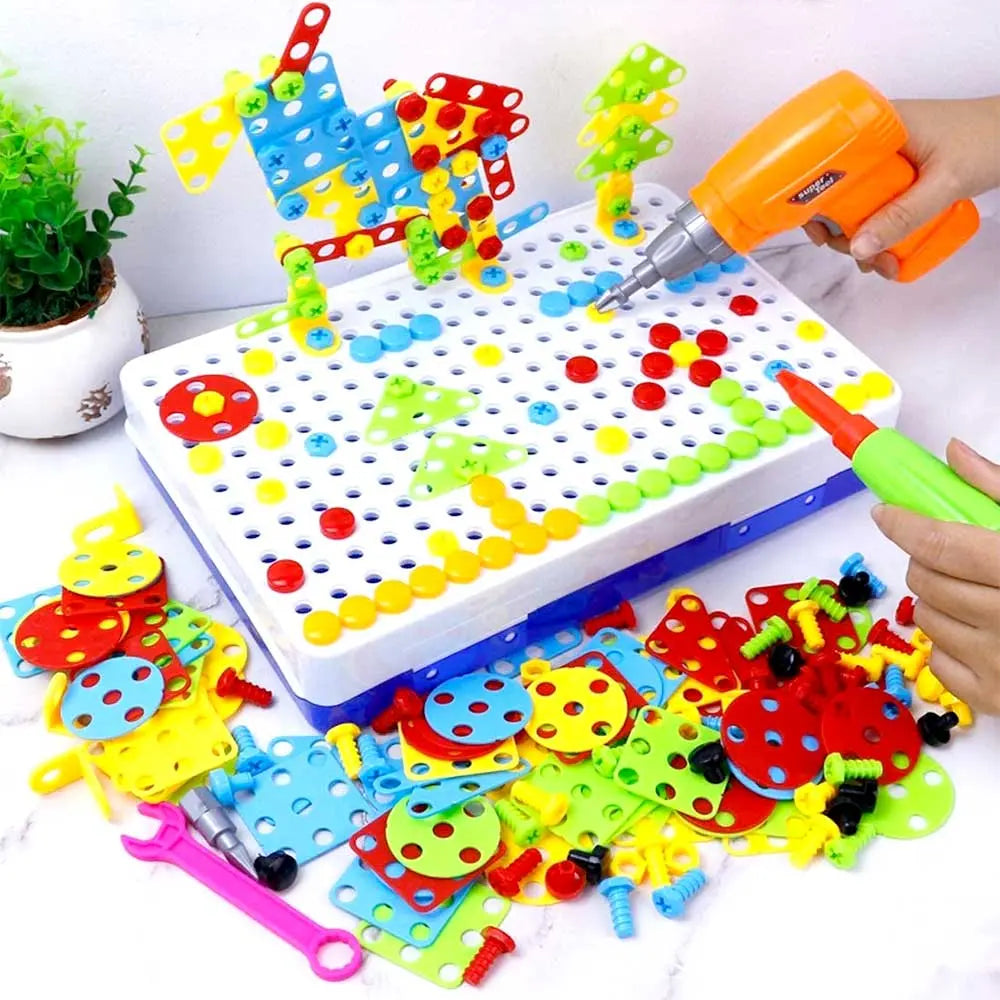 237 Pieces Electric DIY Drill Educational Set G8Central