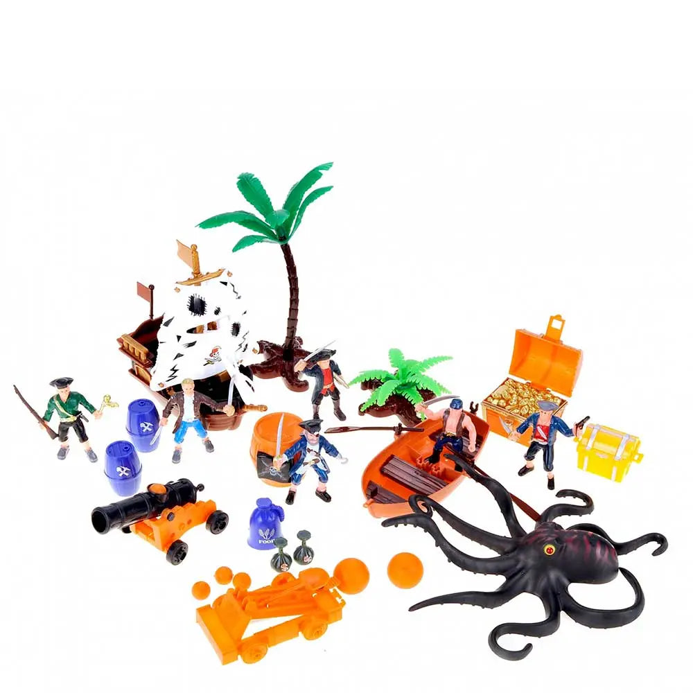 Bucket Of Pirate Action Figures Playset G8Central