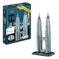 Petronas Twin Towers 3D Puzzle | 86 Pieces G8Central