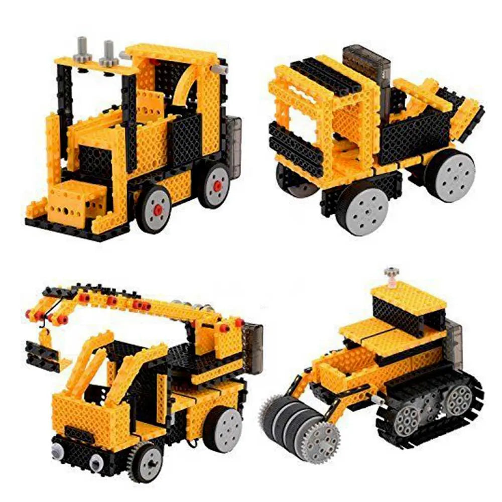 Motorized Construction Truck Building Kit G8Central