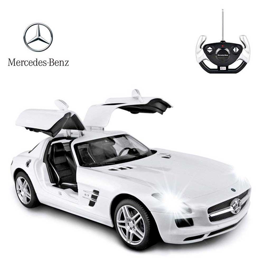 1:14 RC Mercedes Benz SLS With Open Doors And Lights | White