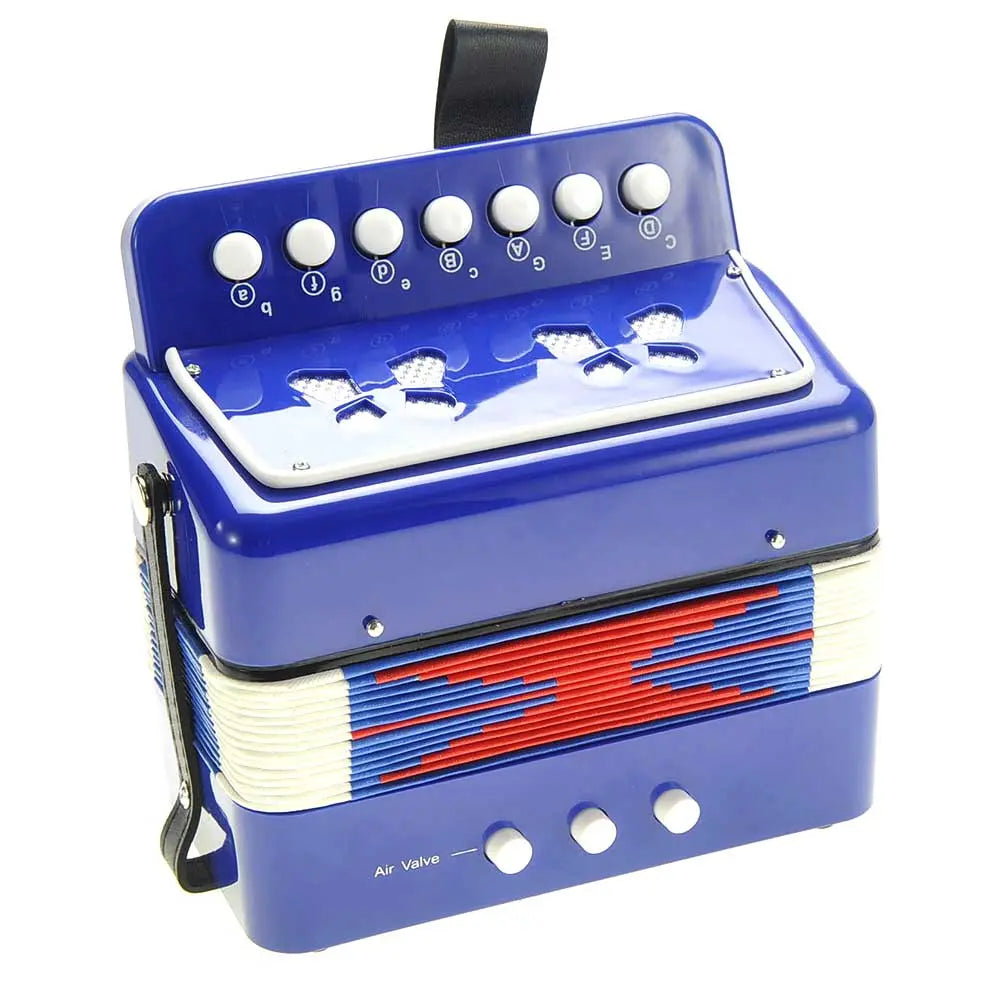 Children's Musical Instrument Accordion | Blue G8Central