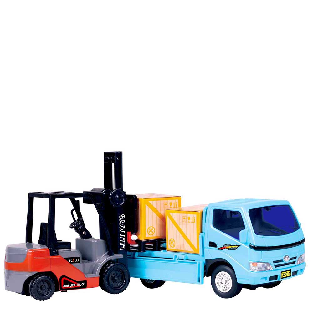 Forklift & Truck Play Set
