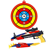 Archery Crossbow And Arrow Toy Set with Target