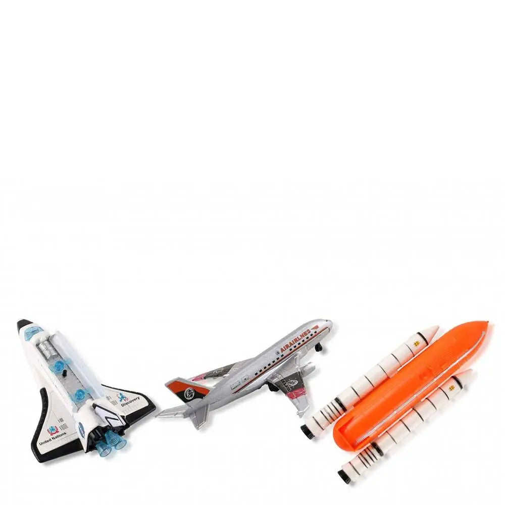 Space Shuttle Playset With Rockets, Satellites, Rovers & Vehicles G8Central