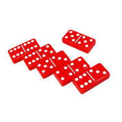 Double 6 Standard Dominoes Set | RED
