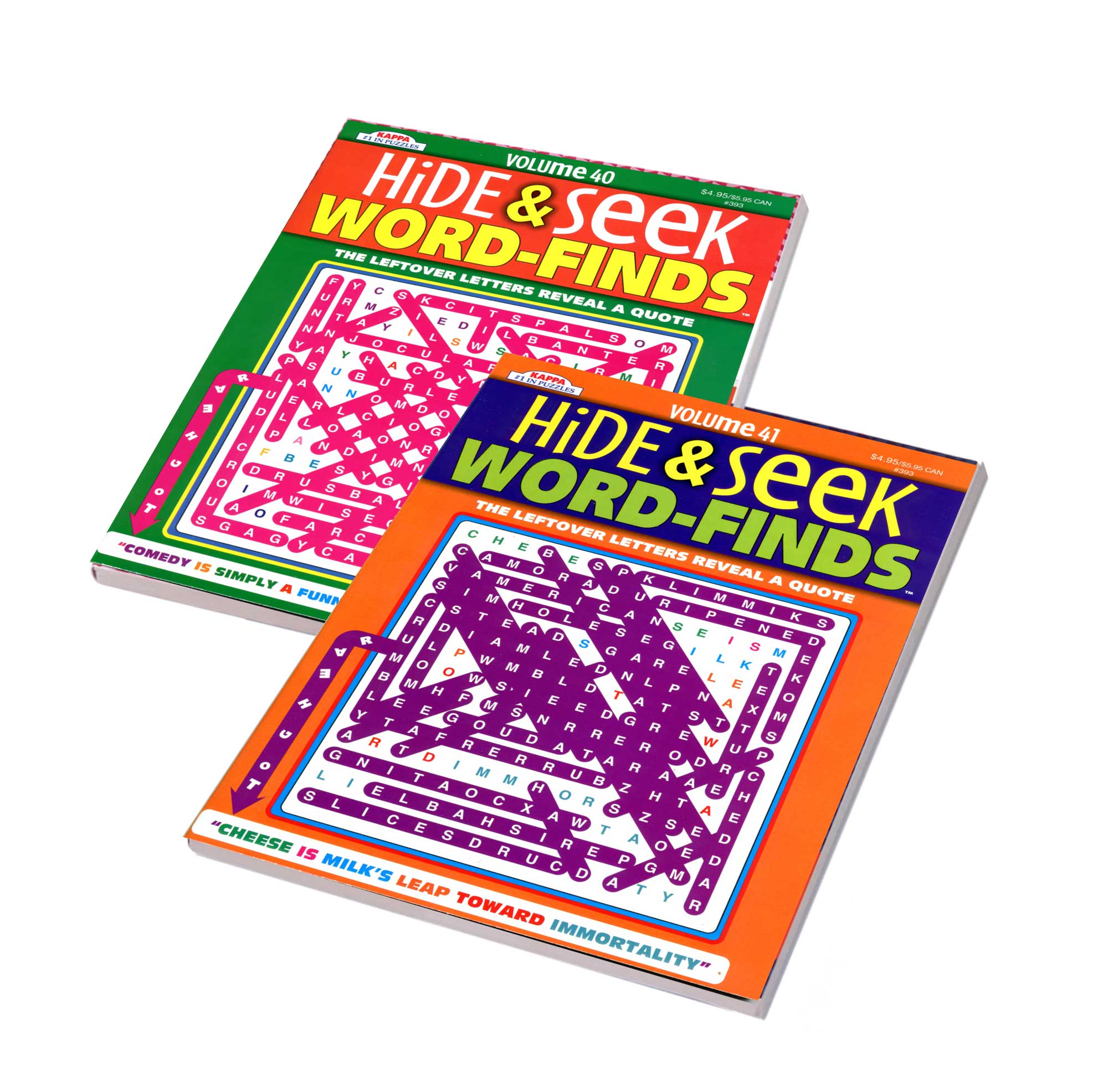 Puzzles Book KAPPA Hide & Seek Word Finds | 2-Titles