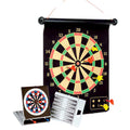 Double-SIded Magnetic Dart Game With Mini Travel Magnetic Dart &amp; Backgammon Set G8Central G8 Central