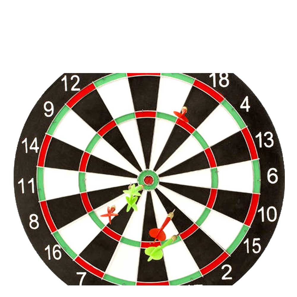 16.25" Dart Set With Board