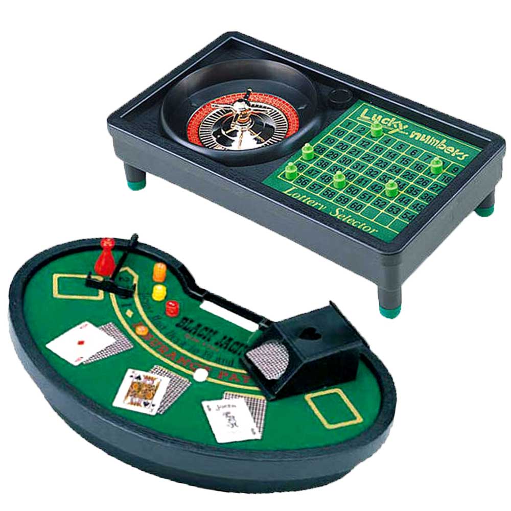 Mini Lotto Selector Roulette And Blackjack Games