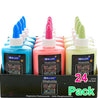 Glow in the Dark Glitter Glue, Washable Sparkle Shimmer Slime Colors | 5 FL OZ (147ml)