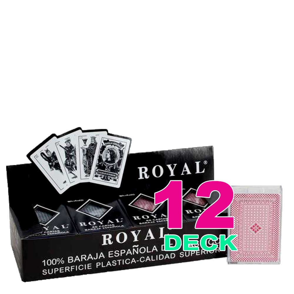 Playing Cards 100% All Plastic  | 2 Deck, 6 Deck, 12 Deck
