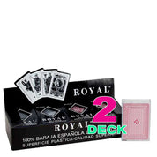 Playing Cards 100% All Plastic  | 2 Deck, 6 Deck, 12 Deck