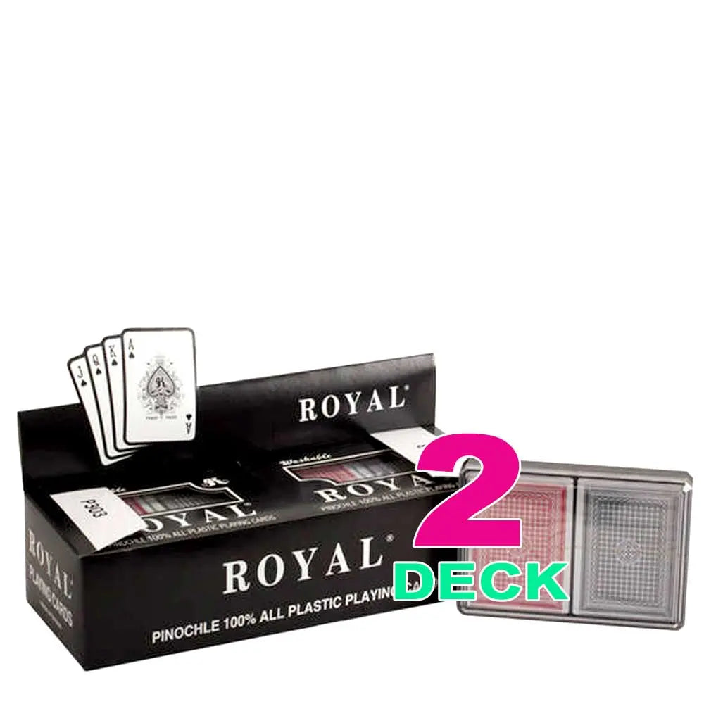 Playing Card Games – 100% All-Plastic | Poker, Bridge, Spanish, Pinochle | Waterproof & Washable | 2, 6, or 12 Deck Options 🃏 G8Central