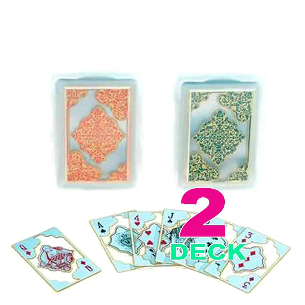 Transparent Diamond Cards | 2 Deck G8Central