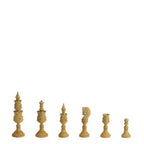 Wooden Indian Artistic Chessmen G8Central