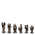 Luxury Metal Dragon Chess Set – 3D Decorative Board, Hand-Crafted Metal Pieces, 15" Deluxe Display Set 🏷️ G8Central