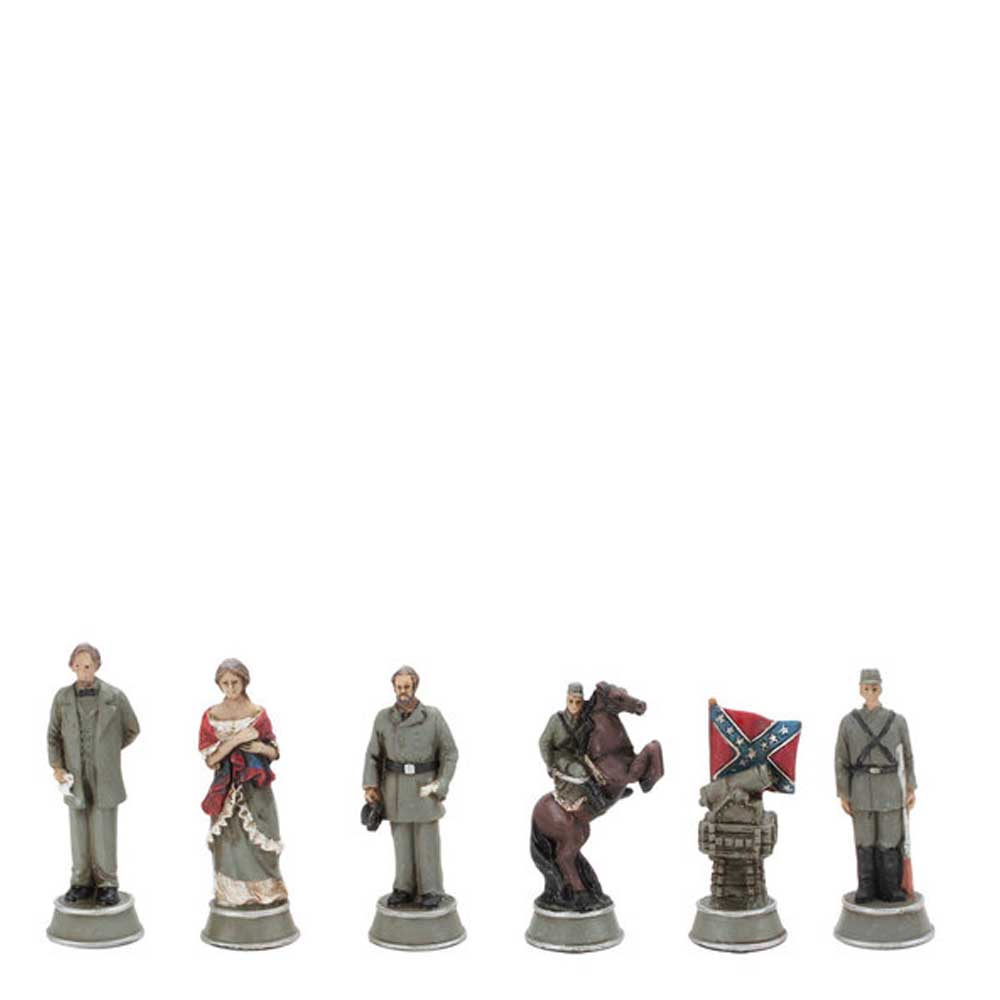 Collectible Hand Painted Themed Chess Sets With Glass Board