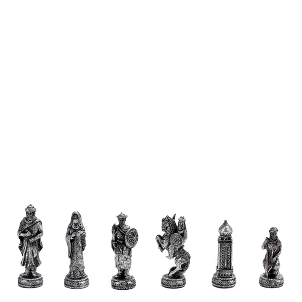 Collectible Hand Painted Themed Chess Sets With Glass Board