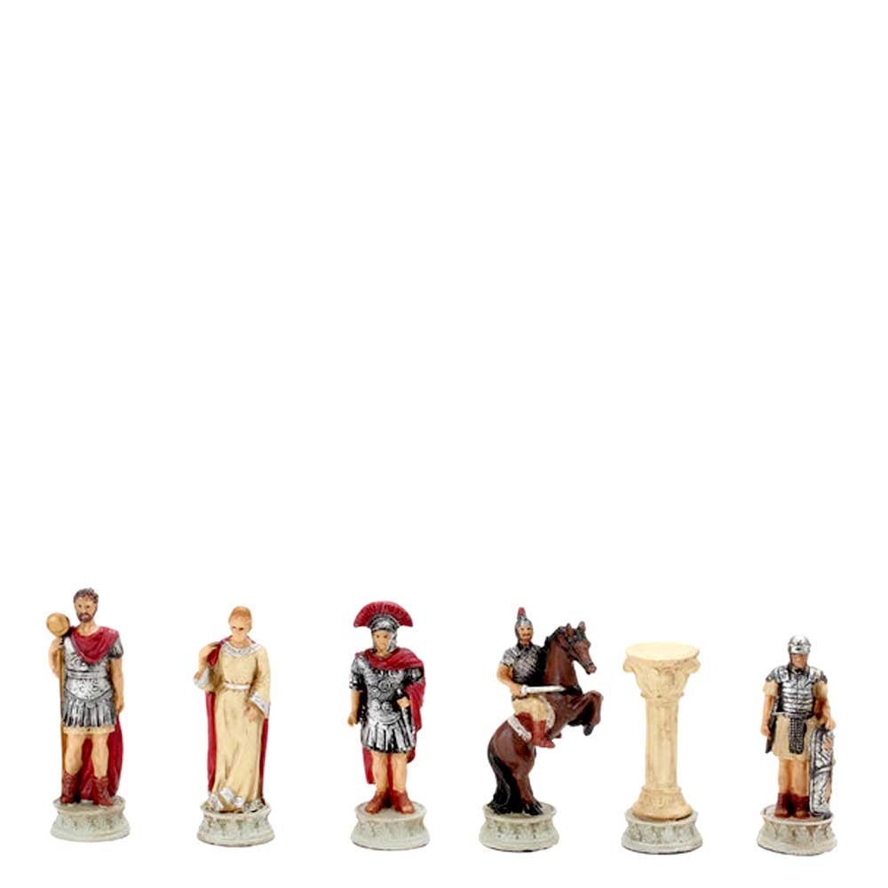 Collectible Hand Painted Themed Chess Sets With Glass Board