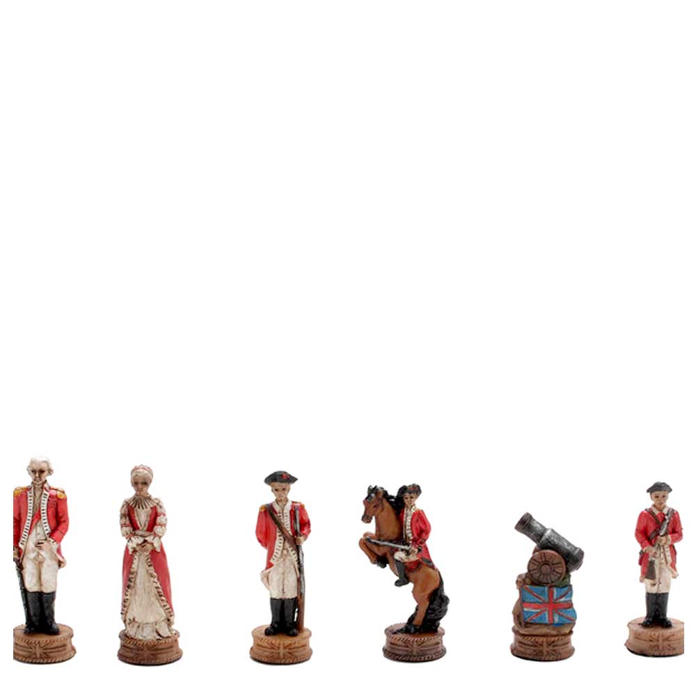 Collectible Hand Painted Themed Chess Sets With Glass Board