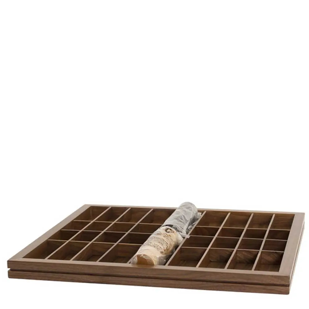 Deluxe Walnut Chess Board G8Central