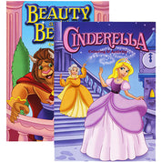 FAIRY TALES GIRLS Mix Coloring & Activity Books | 4-Title.