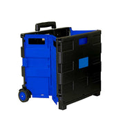 Heavy Duty Compact Folding 70 Pound Capacity Utility Cart With Lid
