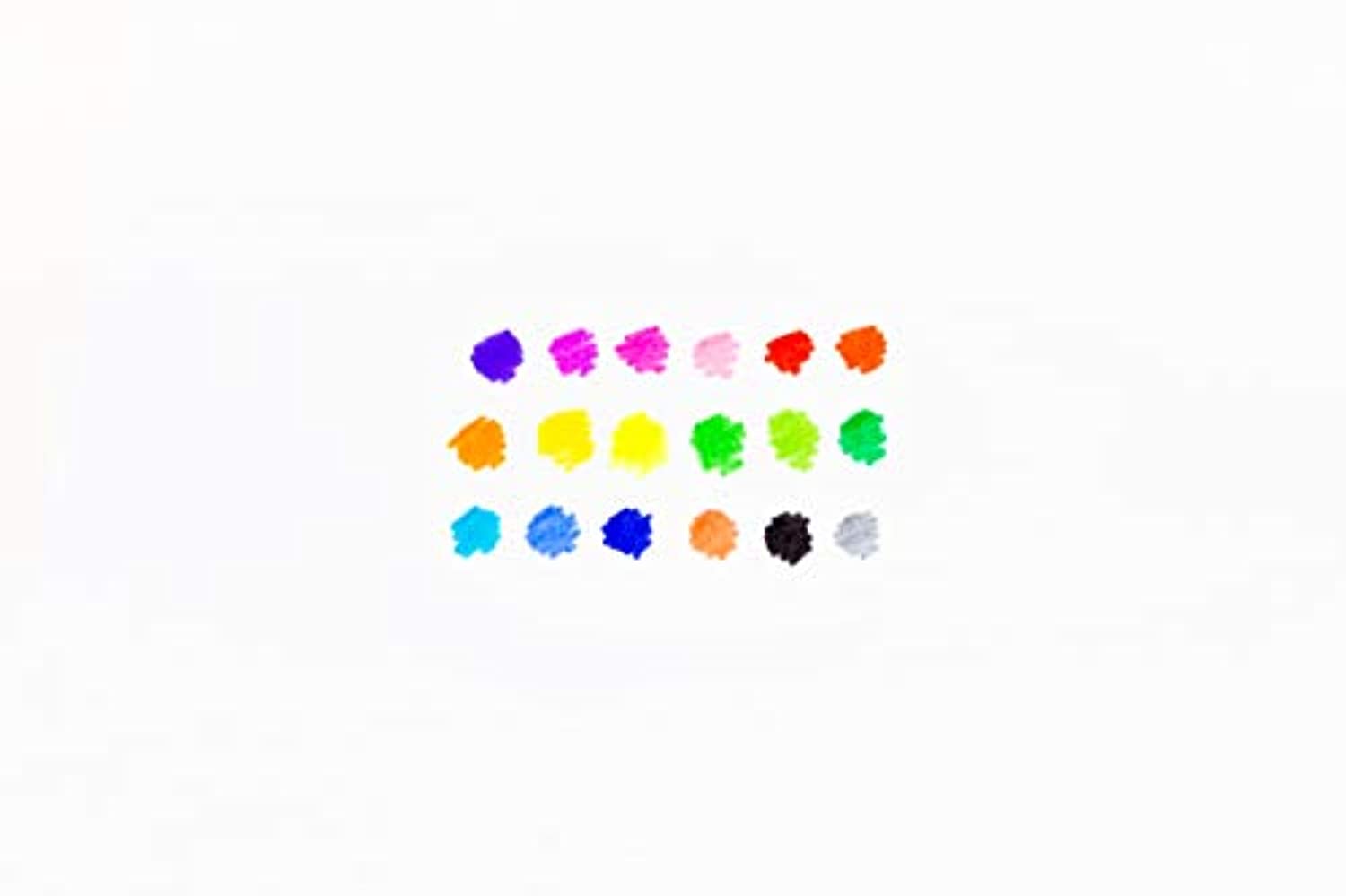 18 Color Washable Fiber Tip Pen Marker, Fine Point Drawing Writing Coloring Painting Sketching