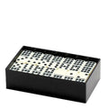 Double 9 Standard Dominoes Set | IVORY Tiles with Black Pips G8Central