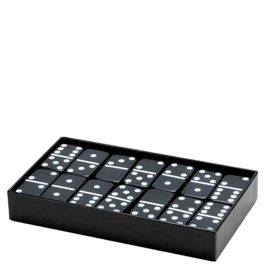 G8Central G8 Central Double 6 Black Jumbo Dominoes Domino