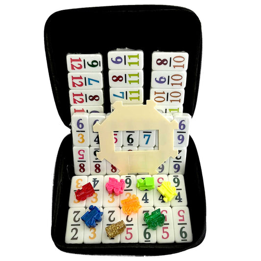 Travel Size Double 12 Mexican Train Domino Set