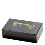 Double 9 Standard Dominoes Set | IVORY Tiles with Black Pips G8Central