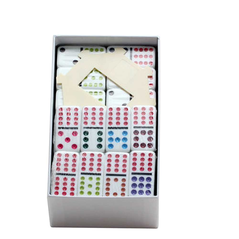 Double 12 Professional Color Dot Dominoes