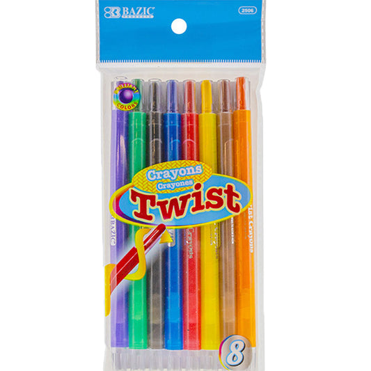 Twistables Propelling Crayons Coloring Set | 8 Color