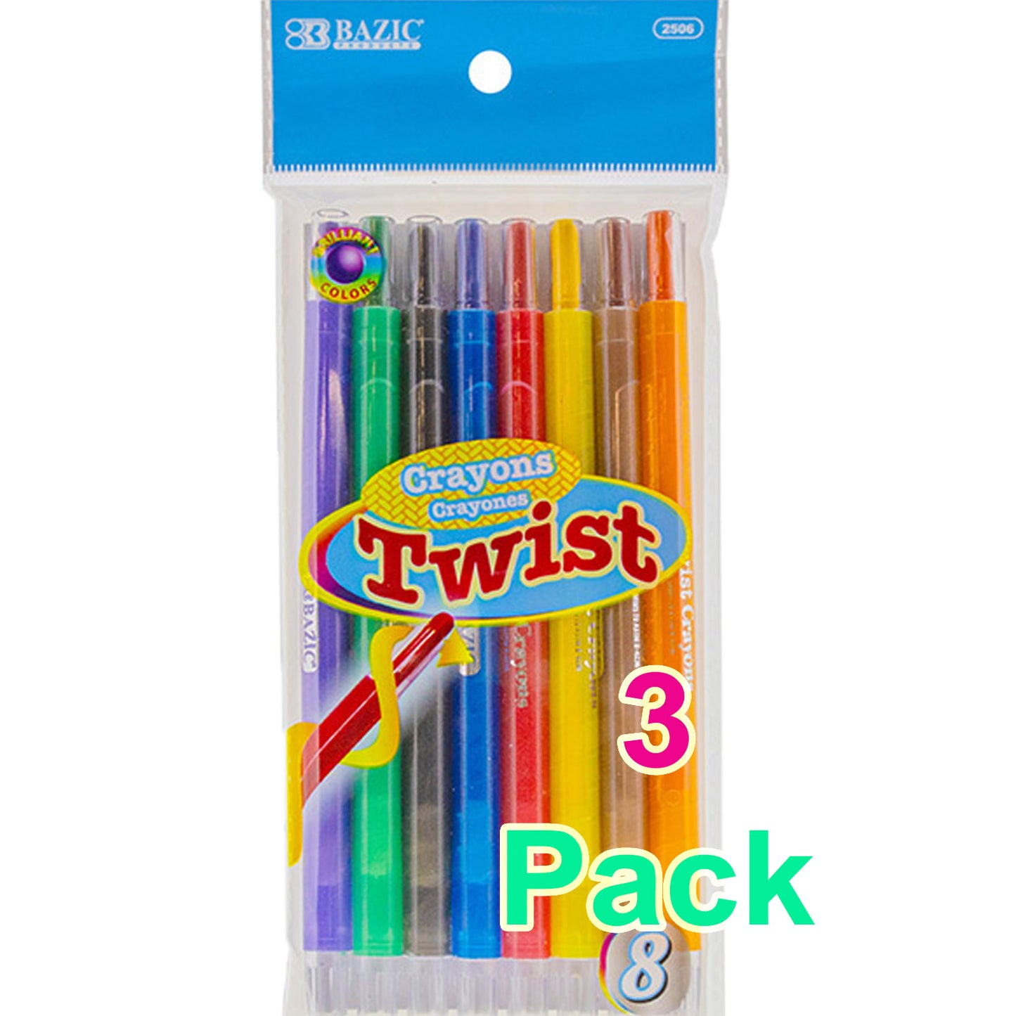 Twistables Propelling Crayons Coloring Set | 8 Color