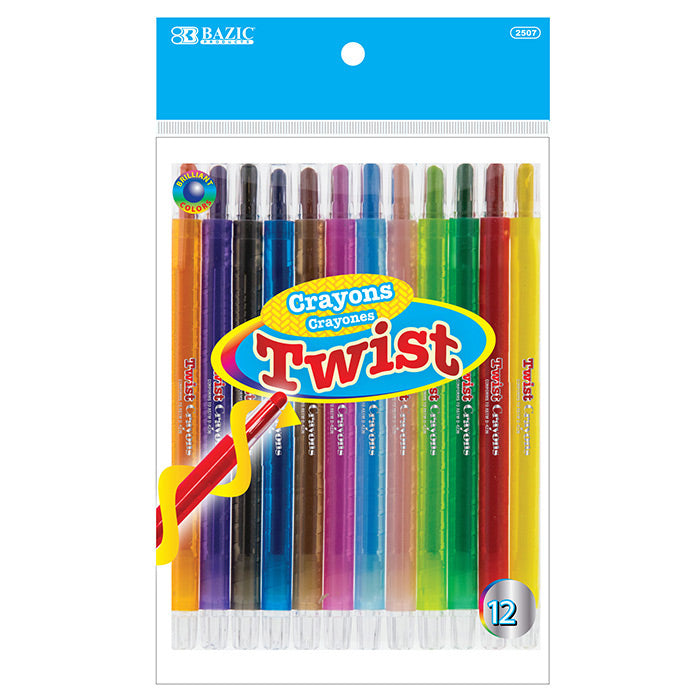 Twistables Propelling Crayons Coloring Set | 12 Color - g8central.com