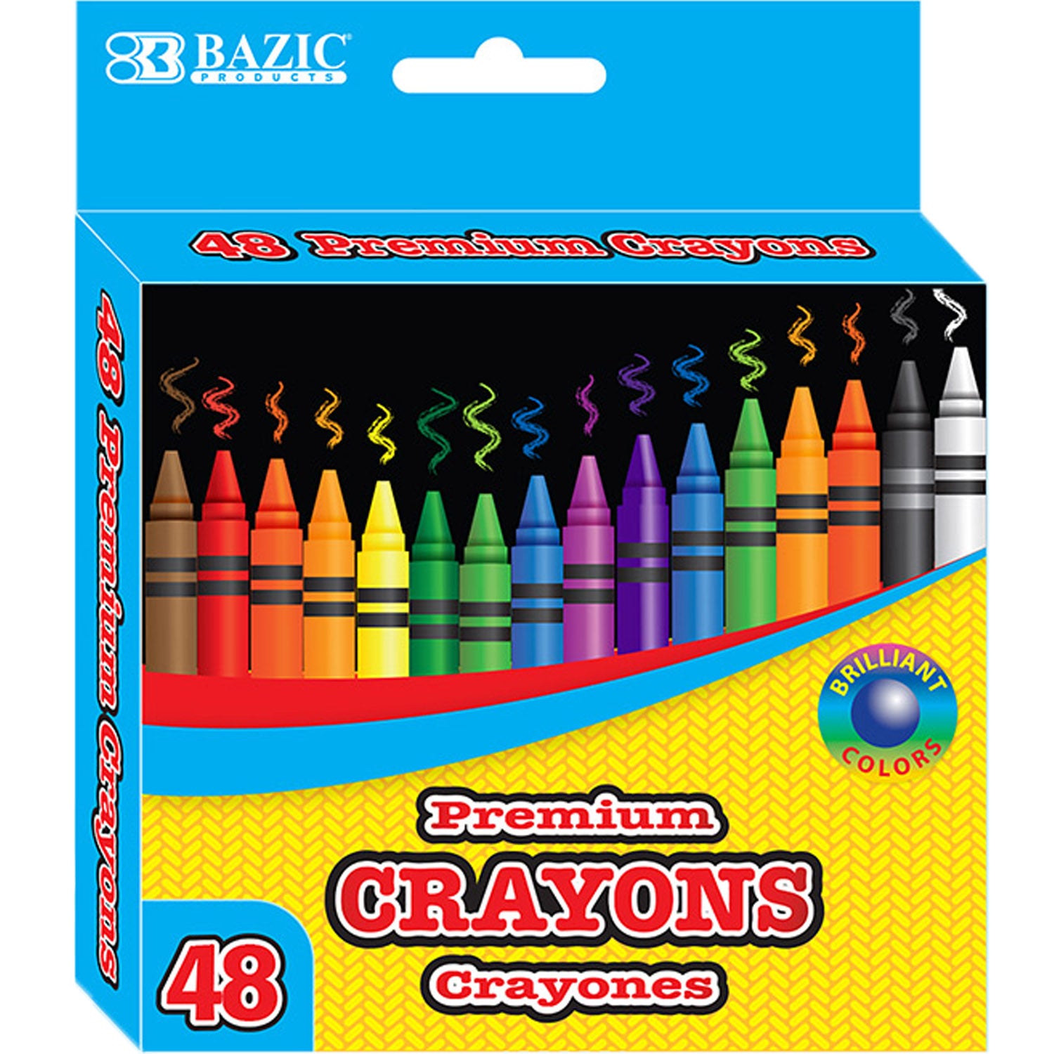 Premium Color Crayons Coloring Set | 48-Count - g8central.com