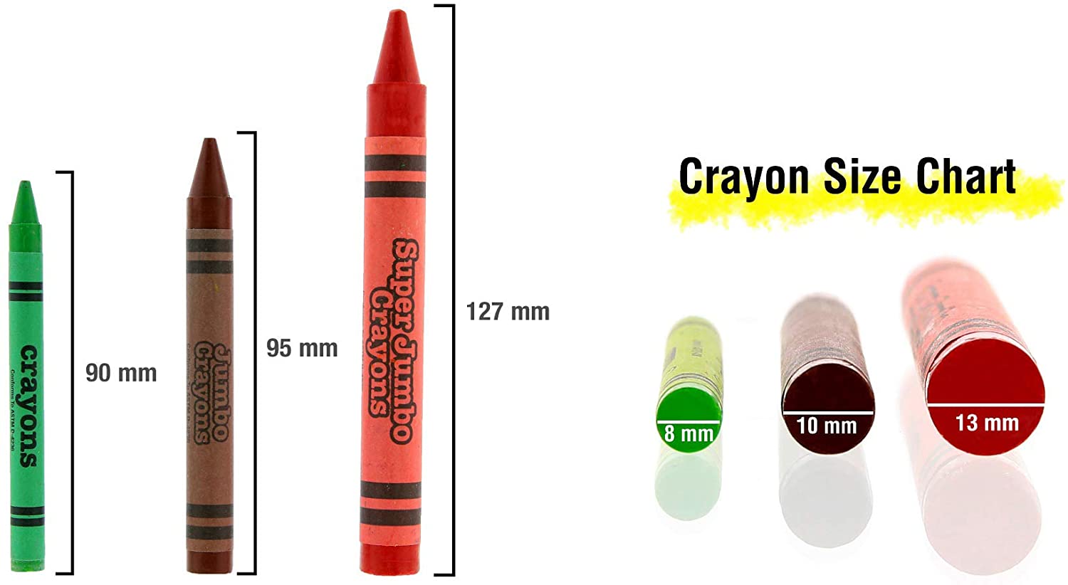 Premium Color Crayons | 48-Count | Coloring Set.