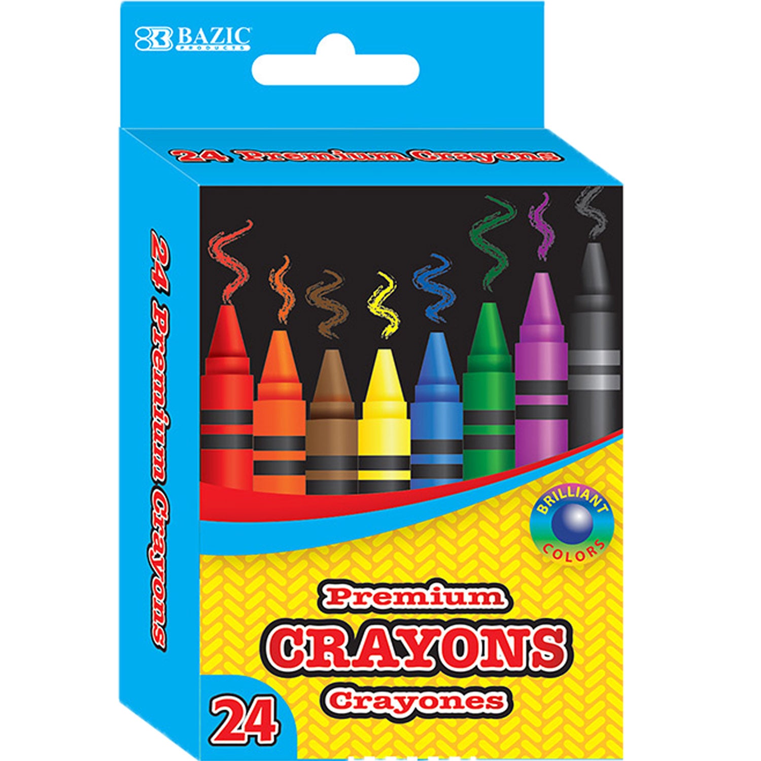 24 Color Premium Crayons