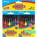 Premium Crayons Coloring Set, For Kids 16 Color (2/Pack)