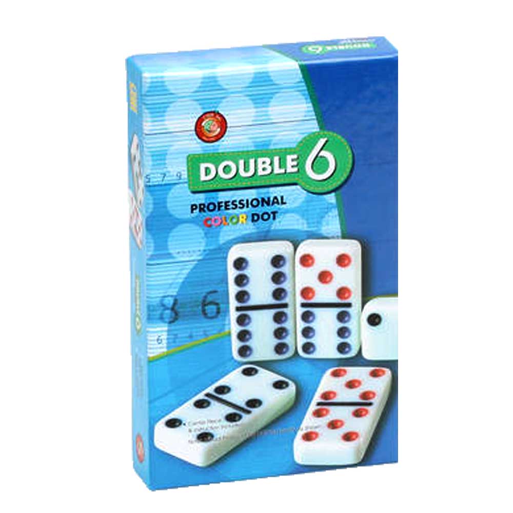 Double 6 Color Dot Professional Size Dominoes G8Central