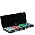 🎰 Poker Chips 500 Count Set with Black Aluminum Case 🎲✨ G8Central