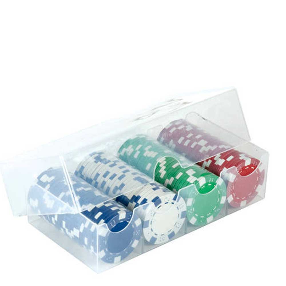 100 Piece 11.5 Gram Dice Poker Chips G8Central