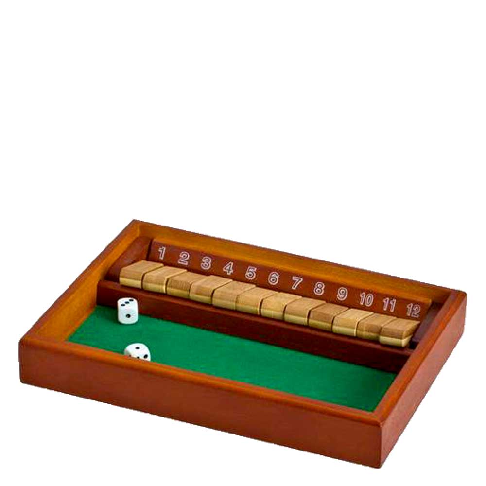 WOODEN Shut The Box GAMES