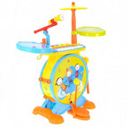 Keyboard & Drum Set with Children’s Musical Instruments | Yellow G8Central