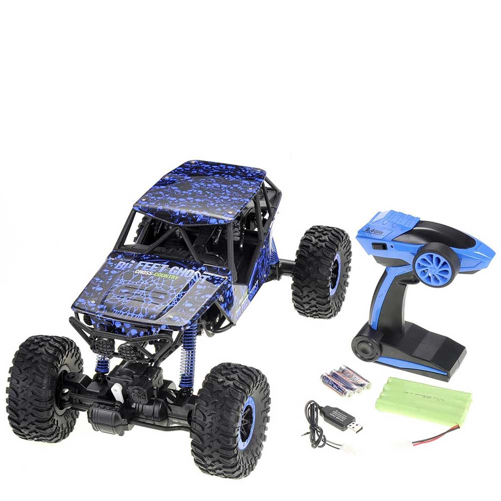 1:10 RC 2.4G 4WD Rally Rock Crawler Car | Blue G8Central